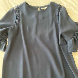 Maette by Stella & Dot tunic Navy blue size L